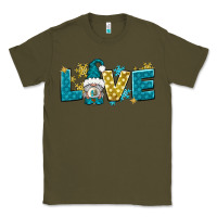 Army Green love winter gnome Classic Tee - NancyCooperArtShop