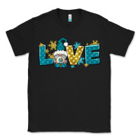 Black love winter gnome Classic Tee - NancyCooperArtShop