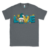 Charcoal Heather love winter gnome Classic Tee - NancyCooperArtShop