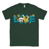 Sports Green love winter gnome Classic Tee - NancyCooperArtShop