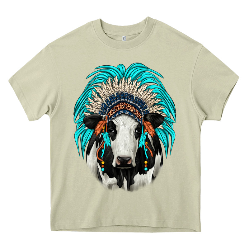 Holstein Indian Headdress Heavy Core Tee by JahusDesignShop | Teevron