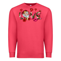 Cardinal Love Valentine's Day Premium Sweatshirt - HowdyJamesFarm