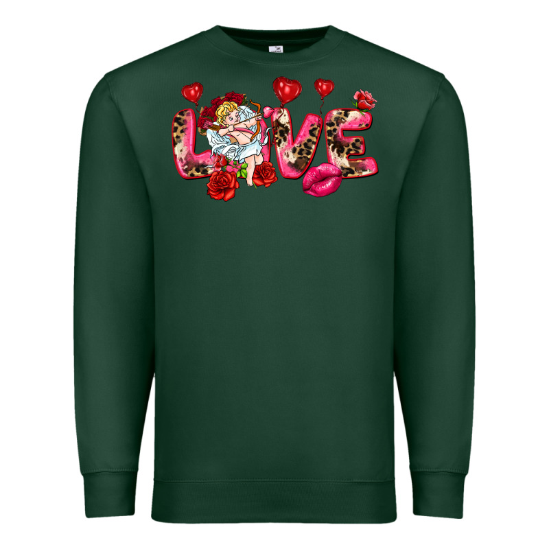 Love Valentine's Day Premium Sweatshirt by HowdyJamesFarm | Teevron