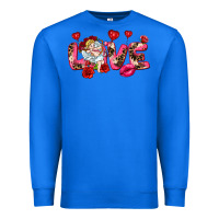 True Royal Love Valentine's Day Premium Sweatshirt - HowdyJamesFarm