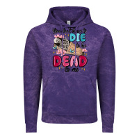 Cloud Purple you don't have to die to be dead to me Vintage Hoodie - MaliasSmallBusiness