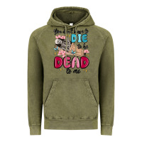 Vintage Olive you don't have to die to be dead to me Vintage Hoodie - MaliasSmallBusiness