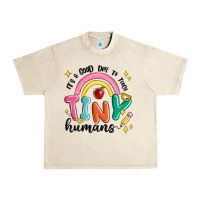 Sandshell its a good day to teach tiny humans Urban Heavy Tee - MaliasSmallBusiness