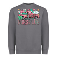 Storm Nurse Life Truck Heavyweight Sweatshirt - BundleAndBundleShop