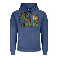 Vintage Denim reel cool  grandpa Vintage Hoodie - MaliasSmallBusiness