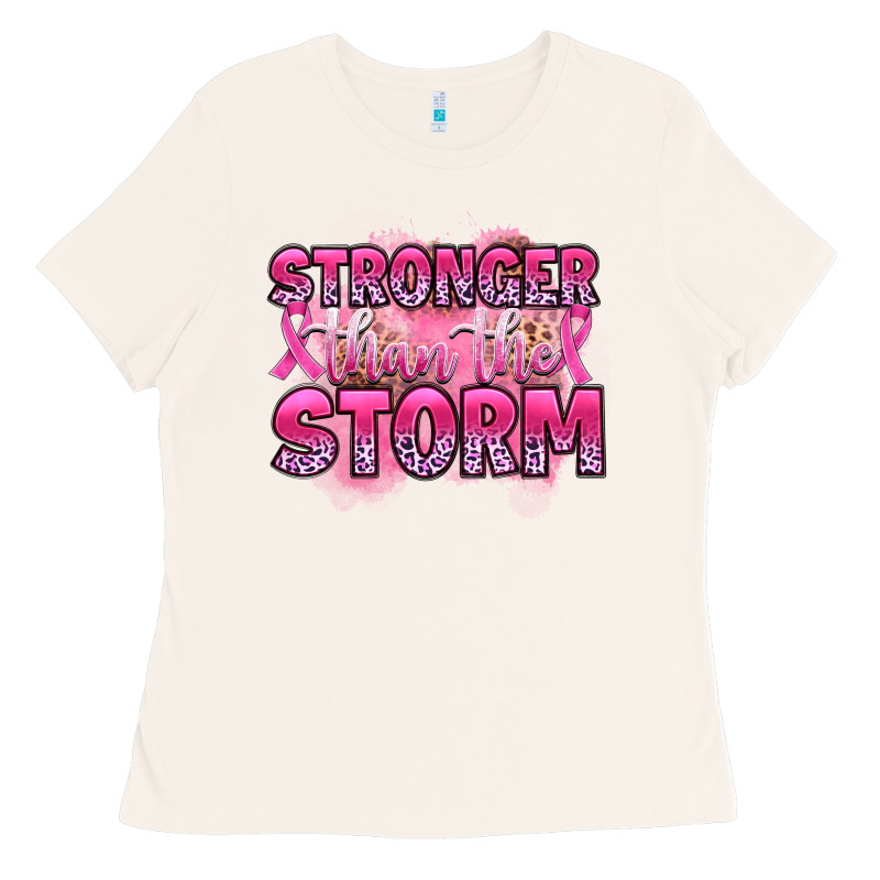 Stronger Than The Storm Ladies Tee by Artiststas | Teevron