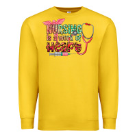 Cowgirl Nursing Is A Work Of Heart Premium Sweatshirt | Teevron