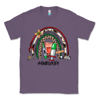 Lavender Christmas nurselife rainbow Classic Tee - JahusDesignShop