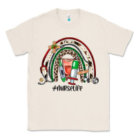 Natural Christmas nurselife rainbow Classic Tee - JahusDesignShop