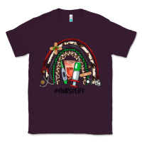 Plum Christmas nurselife rainbow Classic Tee - JahusDesignShop