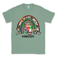 Sage Christmas nurselife rainbow Classic Tee - JahusDesignShop