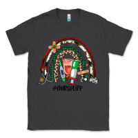 Smoke Christmas nurselife rainbow Classic Tee - JahusDesignShop