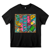 Black teacher  School Heavy Core Tee - AdoDesignShop