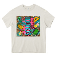 Cream teacher  School Heavy Core Tee - AdoDesignShop