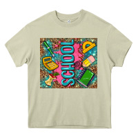 Mossy teacher  School Heavy Core Tee - AdoDesignShop