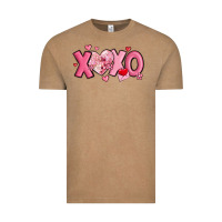 Vintage Coffee xoxo disco heart valentine's day Vintage Tee - MaliasSmallBusiness