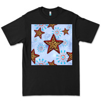 Black 4th of july leopard star seamless pattern Premium Tee - BundleAndBundleShop