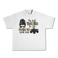 Lunar Rock the best things in life mess up your hair Urban Heavy Tee - MaliasSmallBusiness