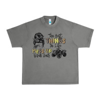 Tornado the best things in life mess up your hair Urban Heavy Tee - MaliasSmallBusiness