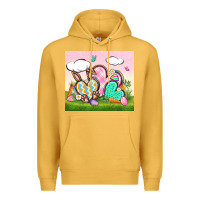 Mustard easter Premium Hoodie - CowGirlArtShop