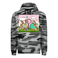 Slate Camo easter Premium Hoodie - CowGirlArtShop