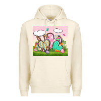 Tofu easter Premium Hoodie - CowGirlArtShop