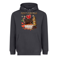 Smoke merry christmas cupcake chocolate Heavyweight Hoodie - CowGirlArtShop