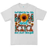 Dove Grey god gifted me two titles mom and kiki and i rock t Premium Tee - JahusDesignShop