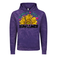 Cloud Purple mommy' s little sunflower Vintage Hoodie - MaliasSmallBusiness