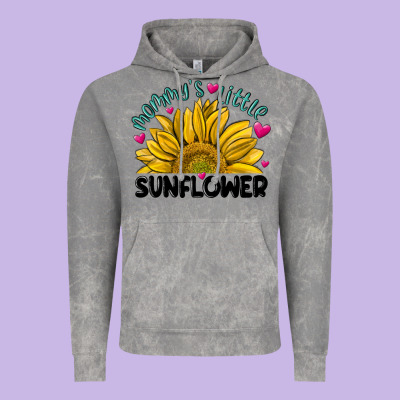 Mommy' S Little Sunflower Vintage Hoodie Designed By Maliassmallbusiness