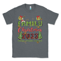 Charcoal Heather custom family christmas 2023 marking memories toge Classic Tee - MaliasSmallBusiness