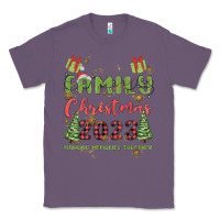 Lavender custom family christmas 2023 marking memories toge Classic Tee - MaliasSmallBusiness