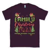 Plum custom family christmas 2023 marking memories toge Classic Tee - MaliasSmallBusiness