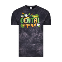 Cloud Black dental squad Vintage Tee - MaliasSmallBusiness