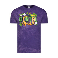 Cloud Purple dental squad Vintage Tee - MaliasSmallBusiness