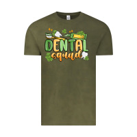 Vintage Olive dental squad Vintage Tee - MaliasSmallBusiness