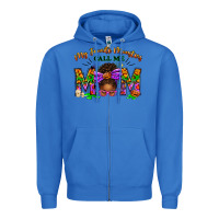 True Royal My Favorite Monsters Call Me Mom Zipper Hoodie - texasbilliewilder