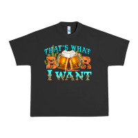 Pigment Black western beer thats what i want Urban Heavy Tee - NancyCooperArtShop