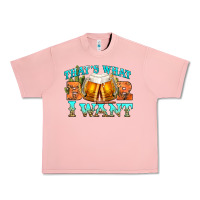Salmon western beer thats what i want Urban Heavy Tee - NancyCooperArtShop