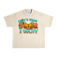 Sandshell western beer thats what i want Urban Heavy Tee - NancyCooperArtShop