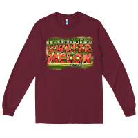 Burgundy i̇f you drink don't drive do the watermelon crawl2 Long Sleeve Tee - JahusDesignShop
