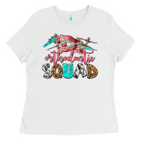 White orthodontic squad Ladies Tee - AdoDesignShop
