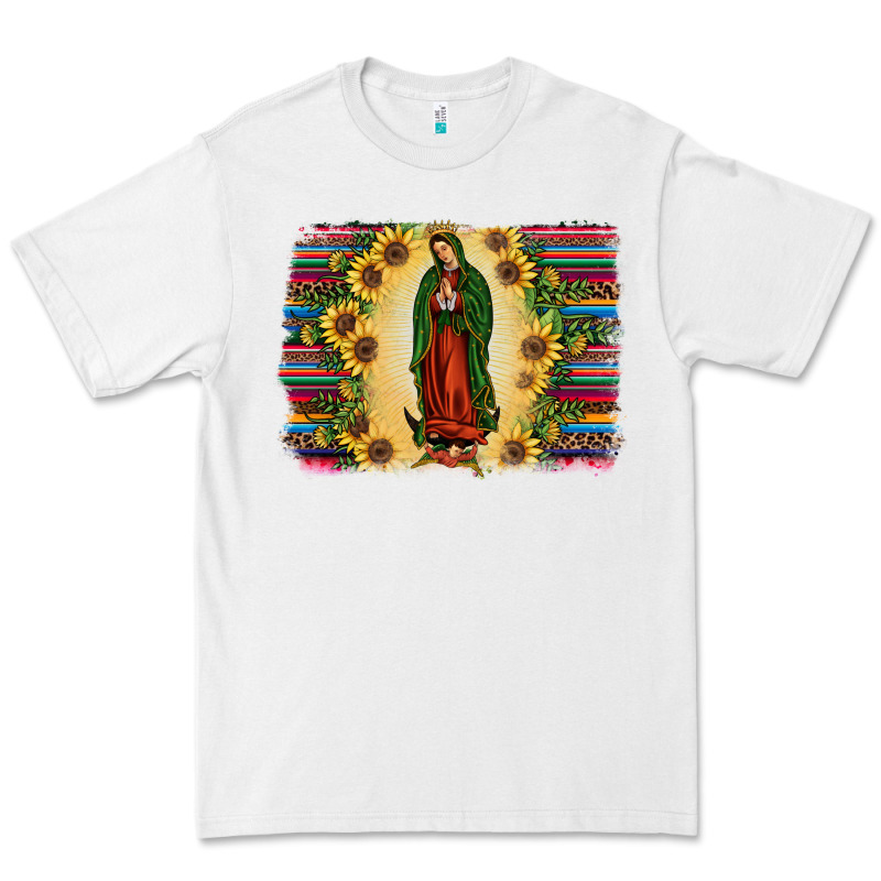 Serape Our Lady Of Guadalupe2 Premium Tee by JahusDesignShop | Teevron