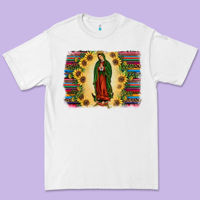 Serape Our Lady Of Guadalupe2 Premium Tee Designed By Jahusdesignshop