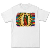 White serape our lady of guadalupe2 Premium Tee - JahusDesignShop