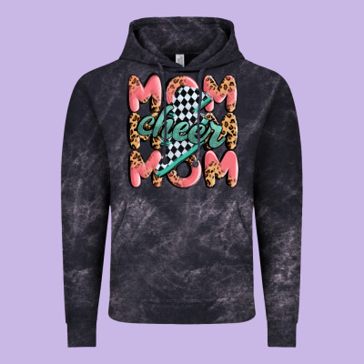 Cheer Mom Vintage Hoodie Designed By Maliassmallbusiness
